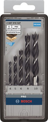 Bosch Zubehör Holzbohrer-Set | robustline | 5-teilig | 2607010527 - 2607010527