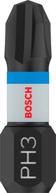 Bosch accessoires impact control bit ph3 25mm 2st - 2608522469