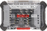Bosch accessoires pro impact metal set | 35 stuks - 2608521u80