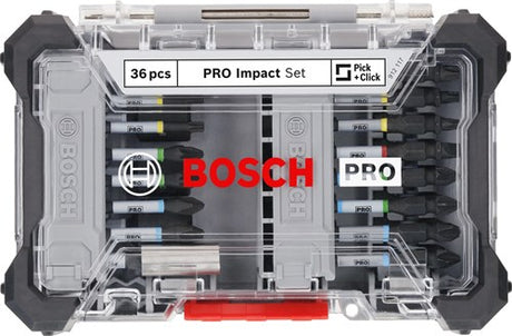 Bosch Prof Pro Schlagschrauber-Bit-Set 36-teiliges Bit-Set