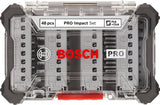 Bosch accessoires bosch professional pro impact schroefbitset 48-delig - 2608521u88