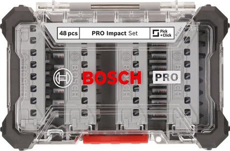 Bosch accessoires bosch professional pro impact schroefbitset 48-delig - 2608521u88