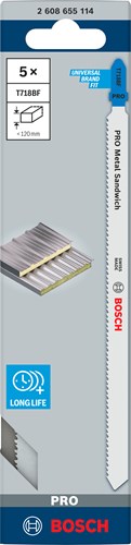 Bosch accessoires bosch professional brzeszczot - t 718 bf - bi-metaal - precies snijden