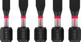 Bosch accessoires bosch pro sleufkopbits sl4,5 sl5,5(x2) sl5,5 sl6,5 25 mm 5-delig ...