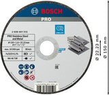 Bosch Zubehör Pro Edelstahl- und Metallgebundene Trennscheibe | 150 x 1,6 x 22,23 mm | gerade - 2608601513