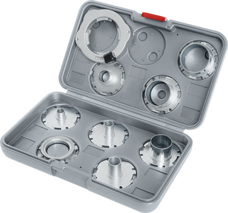 Bosch accessoires pro template guide set metrisch voor bovenfrees | 9-delig - 2608190064