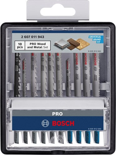 Bosch Zubehör Profi Holz- und Metallset | 100mm | 10 Stück - 2607011943