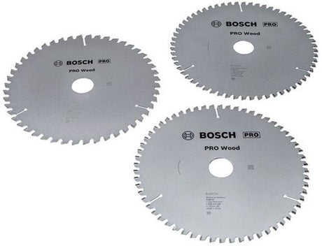 Bosch Zubehör Pro Holzkreissägeblätter | 216mm | 3 Stück - 2608644732
