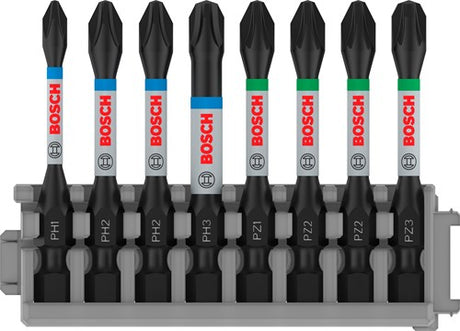 Imp Bosch Zubehör Schraube Bit Act Control PH1-PH3 PZ2-PZ3 50 mm 8x - 2608522328