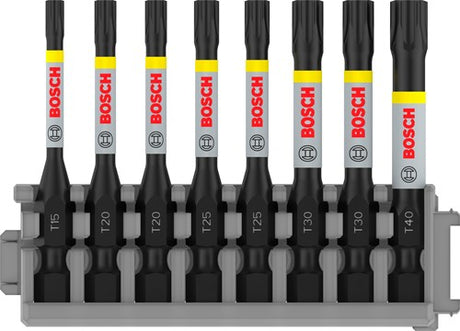 Imp Bosch Zubehör Schraube Bit Act Control T15 T20 T25 T30 T40 50 mm 8x - 2608522329