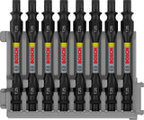 Bosch accessoires impact dubbel bit 65mm, 8xt25