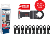Bosch Zubehör Starlock Aiz 32 Apib Bim, Holz+Metall, Curve-Tec 32 x 50 – 10er-Packung + Expert Aiz 32 APILT – 2608902398