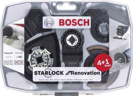 Bosch Zubehör Starlock für Renovierung 4+1 für Multitools – 2608664624