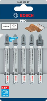 Bosch Zubehör T101BIF Stichsägeblatt-Set | 2608636431 - 2608636431