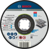 Bosch Prof. Blow Trail in Blik gerade Edelstahl 125 mm (10)