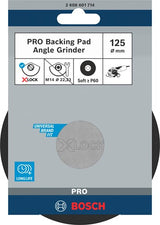 Bosch Zubehör X-Lock Stützteller für Fiberscheiben 125 mm weich – 1 Stück – 2608601714