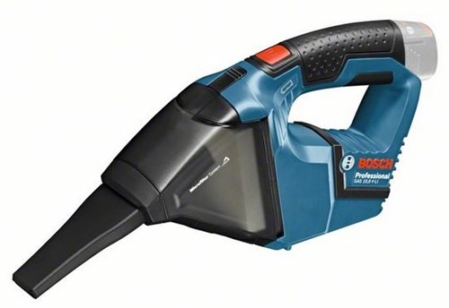 Bosch blauw gas 12v professional accu stofzuiger | zonder accu's en lader in l-boxx - 06019e3001
