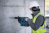 Bosch blauw gbh 18v-28 cf | accu boorhamer 18v sds-plus 3.3j in l-boxx 238 (2x 8.0ah procore accu + lader) - 0611921002