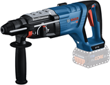 Bosch Professional GBH 18V-28 D – Akku-Bohrhammer – ohne Akku und Ladegerät – inklusive Handgriff, Maschinentuch und Tiefenanschlag