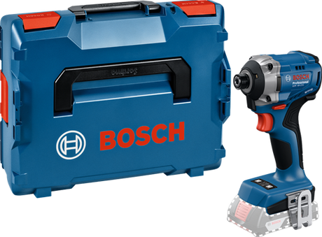 Bosch blauw bosch professional gdr 18v-215 accu slagschroevendraaier 215nm 18v basic body in l-boxx - 06019n2000