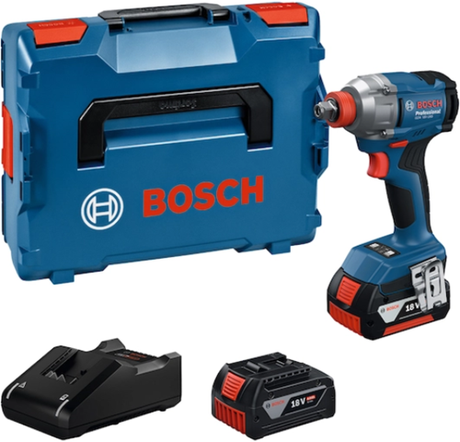 Bosch Blue GDX 18V-285 Akku-Schlagschrauber Schlagschrauber | inklusive 2x GBA 18v 4,0 Ah Ladegerät gal 18v-40 – 06019n2102