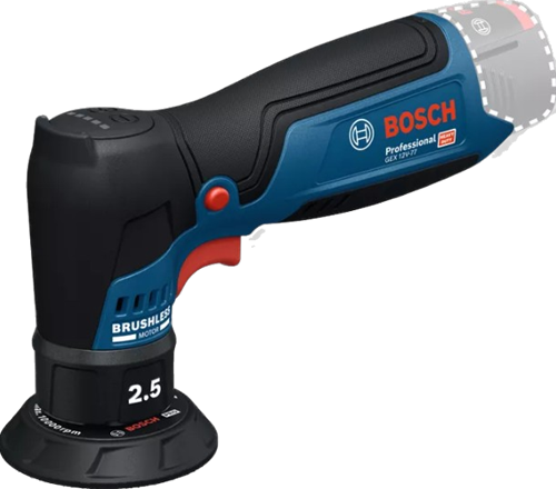 Bosch Blue Gex 12V-77 Exzenterschleifer | ohne Batterien und Ladegerät - 06019l2100