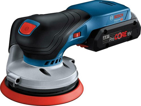 Bosch Blue Gex 18V-125 Professional | Akku-Exzenterschleifer | 18v | Körper | ohne Akkus, Ladegeräte | im Karton - 0601372201