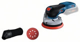 Bosch Blue Gex 18V-125 Professional | Akku-Exzenterschleifer | 18v | Körper | ohne Akkus, Ladegeräte | im Karton - 0601372201