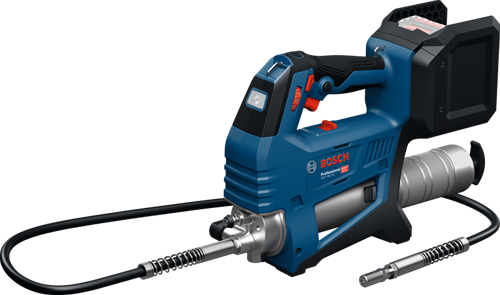 Bosch Blue GFP 18V-10 Akku-Fettpresse | Solo | inkl. 90 Kupplung und Schultergurt | ohne Akku und Ladegerät - 06019n6000