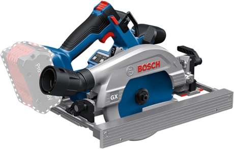Bosch blauw bosch professional gks 18v-57-2 gx - cirkelzaag - exclusief accu en leider - inclusief parallelgeleider - zaagblad