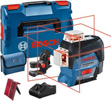 Bosch blauer Kreuzlinienlaser GLL 3-80 C + BM1 Halterung in L-Boxx - 0601063R02