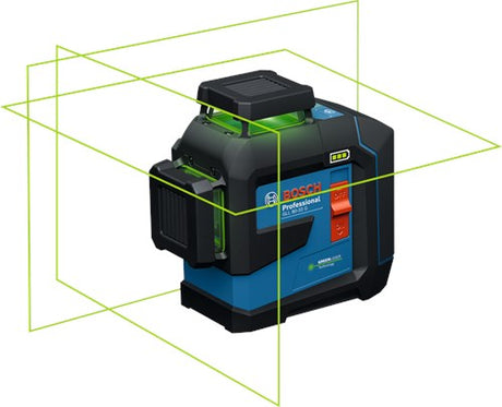 Bosch Blue GLL 80-33 CG Linienlaser | 4x Batterie 1,5V LR6 (AA) | im Karton - 0601065500