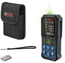 Bosch blau glm 50-27 cg | professioneller Laser-Entfernungsmesser | 50 Meter | grün - 0601072h00