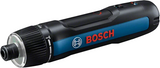 Bosch blauw bosch professional go (gen 3) - schroefmachine - geïntegreerde accu 3.6v 2.0 ah - usb c-oplaadkabel - 8-delige bit set - bithouder - koffer