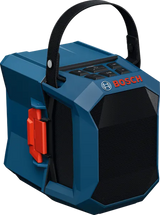 Bosch blauw gpb 18v-1 c accu-speaker | incl. draaggreep en accudeksel | zonder accu en lader - 06014a7001
