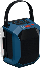 Bosch blauer GPB 18V-1C Akku-Lautsprecher | inkl. Tragegriff | ohne Akku und Ladegerät - 06014a7000