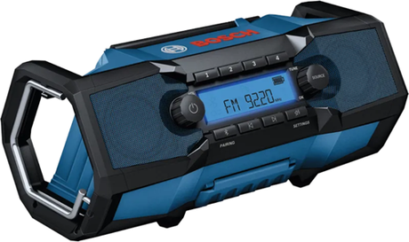 Bosch Blue GPB 18V-3C Professional | Bauradio 18V | FM und Bluetooth | ohne Ladegerät - 06014a3200