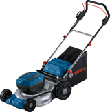 Bosch blauw bosch professional gra 18v2-46 - accu grasmaaier - exclusief accu en lader - inclusief opvangzak 60l - mulchaccessoire