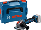 Bosch Blue GWX 18V-11 PS professioneller Akku-Winkelschleifer | x-lock | 125mm | ohne Akkus und Ladegerät in L-Boxx - 06019n4400