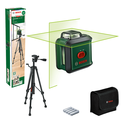 Bosch grüner 360° Linienlaser universallevel 360 | Satz - 0603663e06