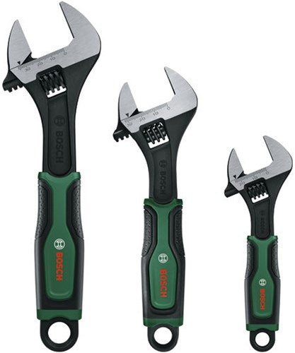 Bosch groen verstelbare sleutelset | 3-delig (6 8 10 ) - 1600a039hr