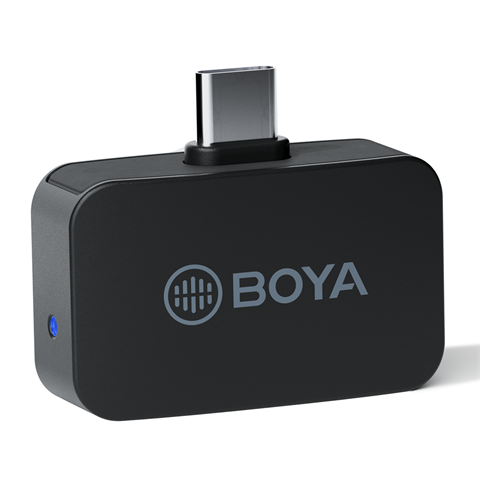 Boya 2,4 GHz Daspeldmikrofon Wireless BY-M1LV-U für USB-C