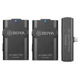 Boya 2.4 GHZ Duo Lavalier Microphone Wireless by-WM4 Pro-K6 for Android