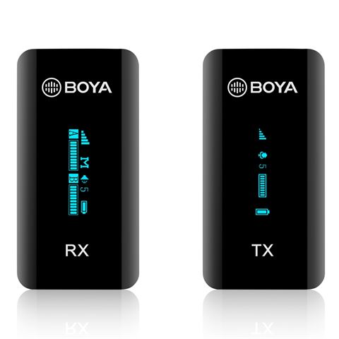 Boya 2,4 GHz Ultra-Kompakt-Mikrofon Wireless BY-XM6-S1