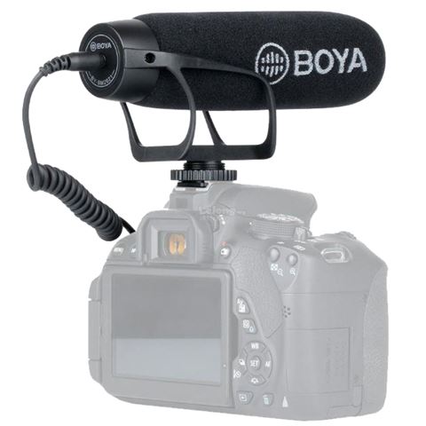 Boya Condenser Shotgun Tour microphone by-BM2021