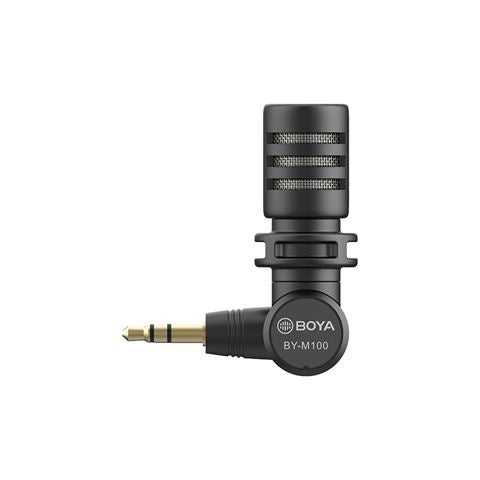 Boya Mini Condenser Microphone by-M110 for 3.5 mm TRRS