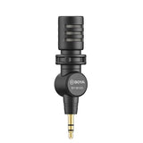 Boya mini microphone condenseur BY-M110 pour 3,5 mm TRR