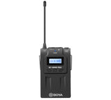 Boya uhf duo lavalier microphone sans fil by-wm8 pro-k2