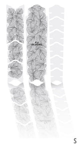 Unleazhed unscratch - frame protection film monstera white matt