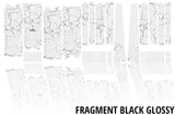 Unleazhed Unscratch – Rahmenschutzfolie Gravel Bike BPG01 Fragment Schwarz